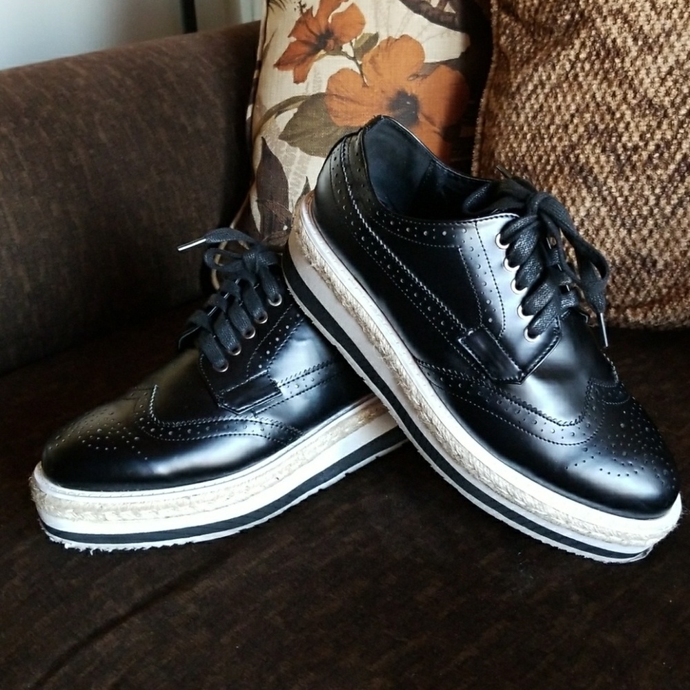 Oxford Platform Shoes